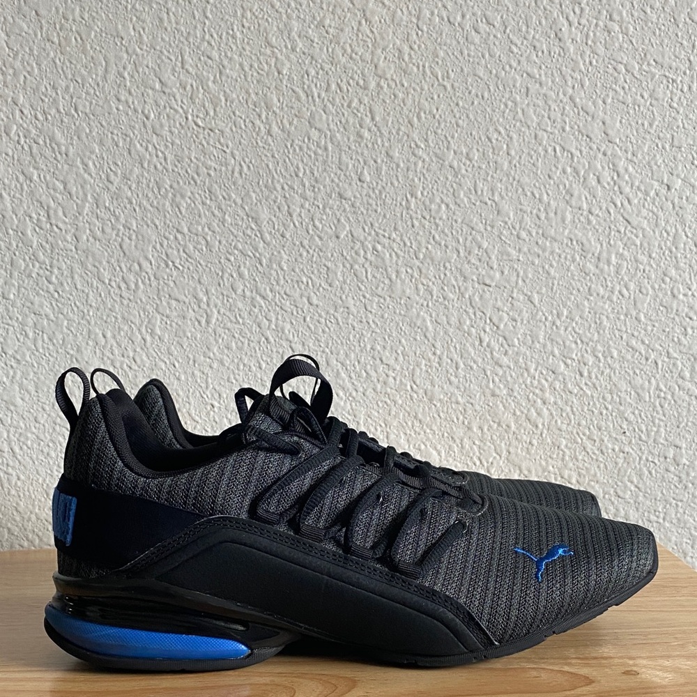 Men’s Puma Charcoal and Royal Blue Athletic Running Shoes